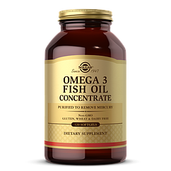 Омега 3 Solgar Omega 3 Fish Oil Concentrate (120 капс) риб'ячий жир солгар