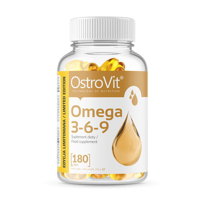 Омега 3-6-9 OstroVit Omega 3-6-9 (180 капс) острови