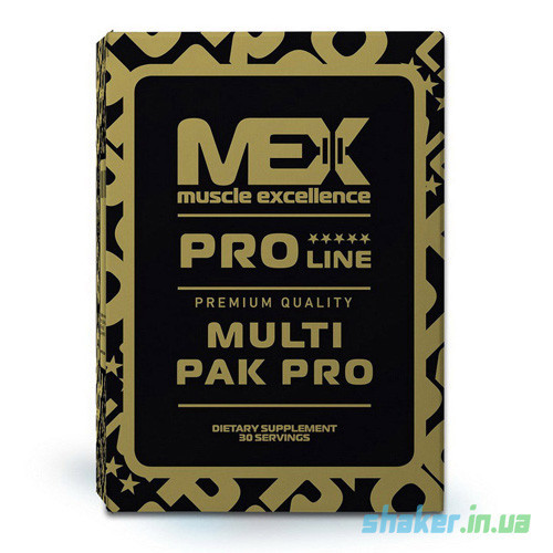 Комплекс вітамінів MEX Nutrition Multi Pak Pro (30 пак) мекс Нутришн мульти пак про