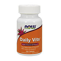 Комплекс витаминов Now Foods Daily Vits (100 таб) нау фудс дейли вит