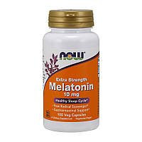 Мелатонин Now Foods Melatonin 10 mg Extra Strength (100 капс) нау фудс