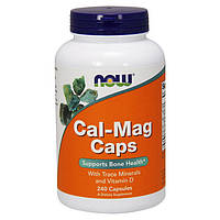 Кальций магний Now Foods Cal-Mag Caps (240 капс) нау фудс