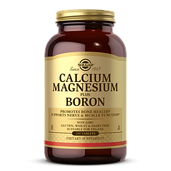 Кальцій, магній + борін Solgar Calcium Magnesium Plus Boron, 250 таблеток солгар