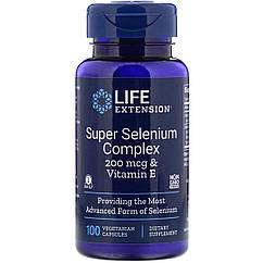 Супер Комплекс Селен, Super Selenium, Life Extension, 100 вегетаріанських капсул