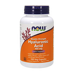 Гіалуронова кислота Now Foods Hyaluronic Acid (120 капс) нау фудс