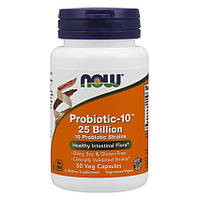 Пробиотики Now Foods  Probiotic-10 25 Billion (50 капс) нау фудс