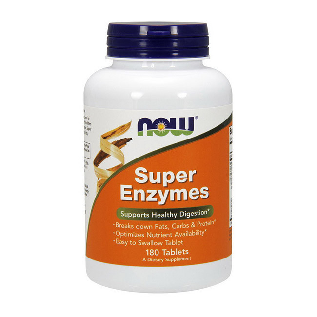 Ферменти ензими Now Foods Super Enzymes (180 табс) нау фудс