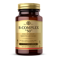 Комплекс витаминов группы Б Solgar B-Complex 50 (100 капс) солгар