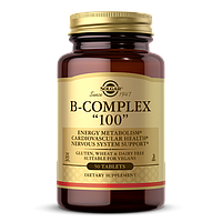 Комплекс витаминов группы Б Solgar B-Complex "100" (50 табл) солгар