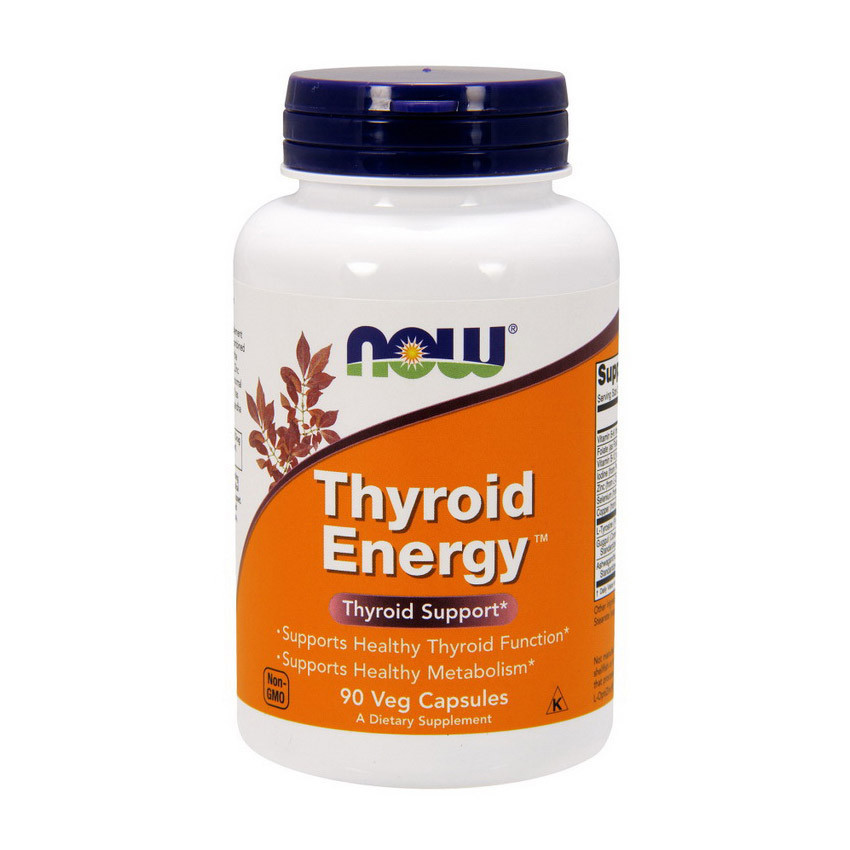 Витамины для щитовидной железы Now Foods Thyroid Energy (90 капс) нау фудс - фото 1 - id-p929430094