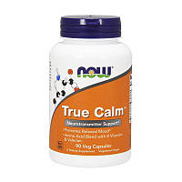 Вітаміни для мозку Now Foods True Calm Amino Relaxer (90 капс) нау фудс