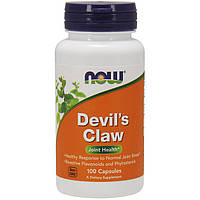 Экстракт корня дьявольского когтя Now Foods Devil`s Claw (100 капс) нау фудс