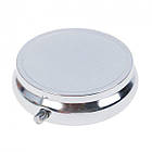 Металевий круглий футляр (3 відділи) Silenta Mirror Round, фото 2