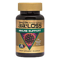 Поддержка Иммунитета, AgeLoss Immune Support, Natures Plus, 90 капсул