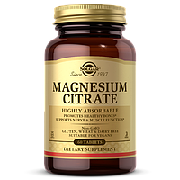 Магний цитрат Солгар Solgar Magnesium Citrate (60 tab) нау фудс
