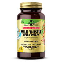 Экстракт расторопши Milk Thistle Solgar 150 капсул солгар