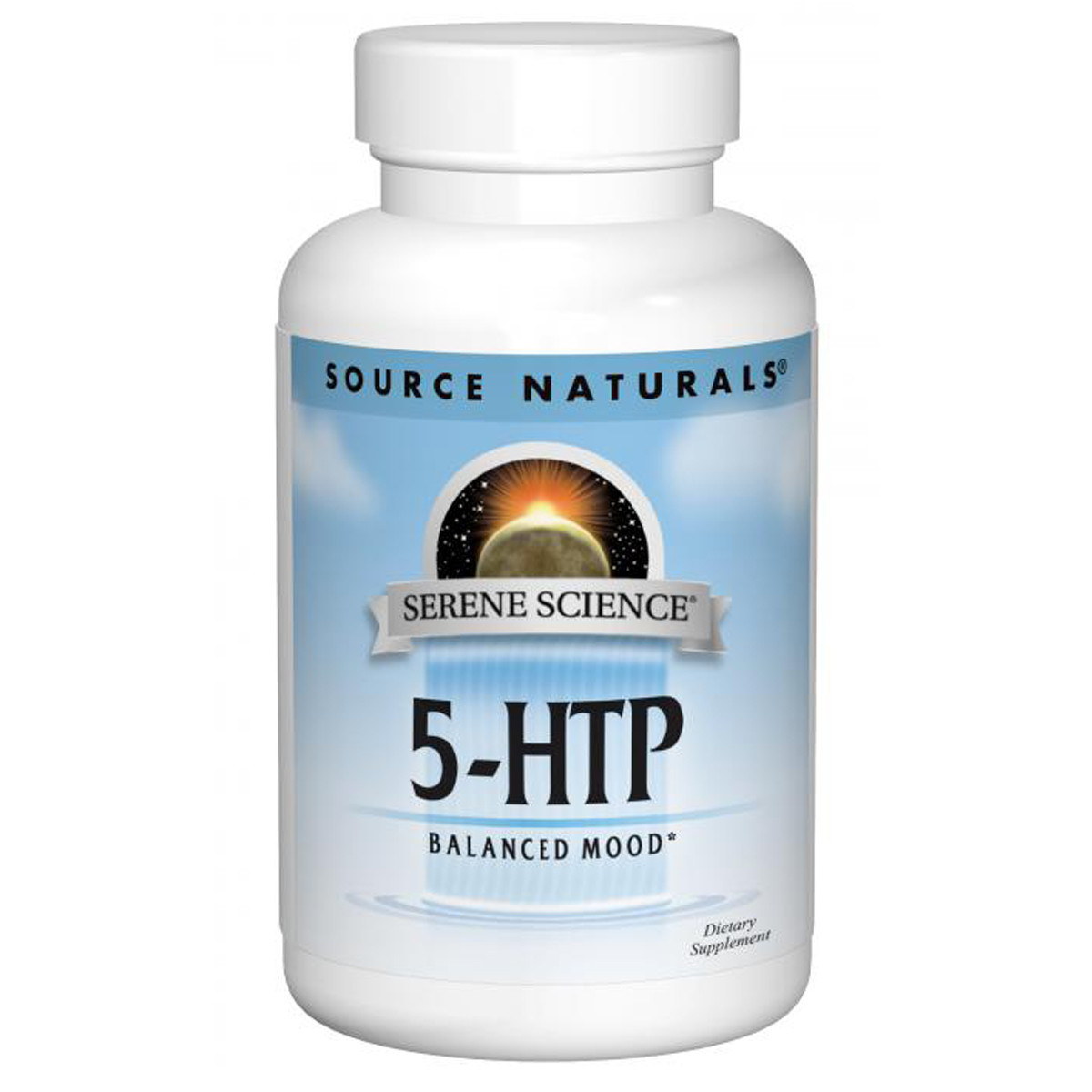 5-HTP (гідроксітріптофана), 50 мг, Serene Science, Source Naturals, 30 желатинових капсул