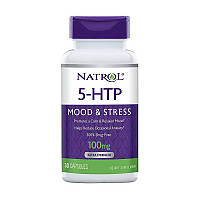 5-гидрокситриптофан Natrol 5-HTP 100 мг (30 капсул) натрол