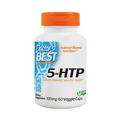 5-гідрокситриптофан Doctors Best 5-HTP 100 мг (60 капсул) доктор бест