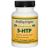 5-гидрокситриптофан Healthy Origins 5-HTP 50 мг (60 капсул) хелси оригинс