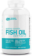 Рыбий жир Optimum Nutrition Fish Oil (200 капс) омега 3 оптимум нутришн