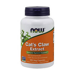 Котячий кіготь екстракт Now Foods Cat`s Claw Extract (120 капс) нау фудс