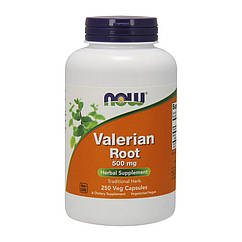 Корінь валеріани екстракт Now Foods Valerian Root 500 mg (250 капс) нау фудс