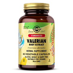 Корінь валеріани екстракт Solgar Valerian Root 500 mg (60 капс) солгар