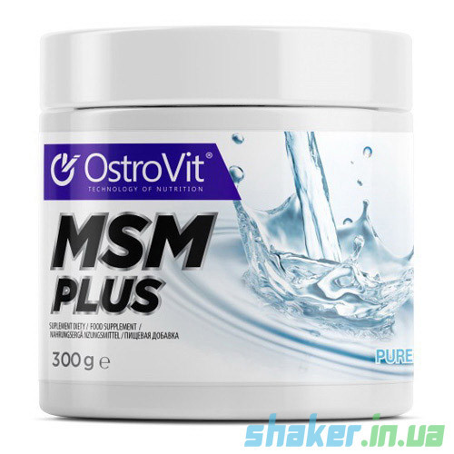 Метілсульфонілметан МСМ OstroVit MSM Plus (300 г) острови pure