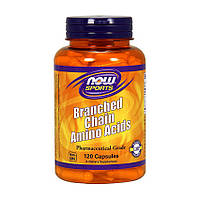 БЦАА Now Foods Branched Chain Amino Acids (120 капсул) bcaa нау фудс