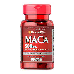 Мака екстракт кореня Puritan's Pride Maca 500 mg (60 капс) пурітанс прайд