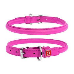 Нашийник Collar WauDog Glamour (круглий для довгошерстних собак 15мм./39-47см., рожевий)