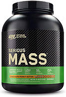 Гейнер для набора массы Optimum Nutrition Serious Mass (2,72 кг) оптимум нутришн сириус масс chocolate peanut