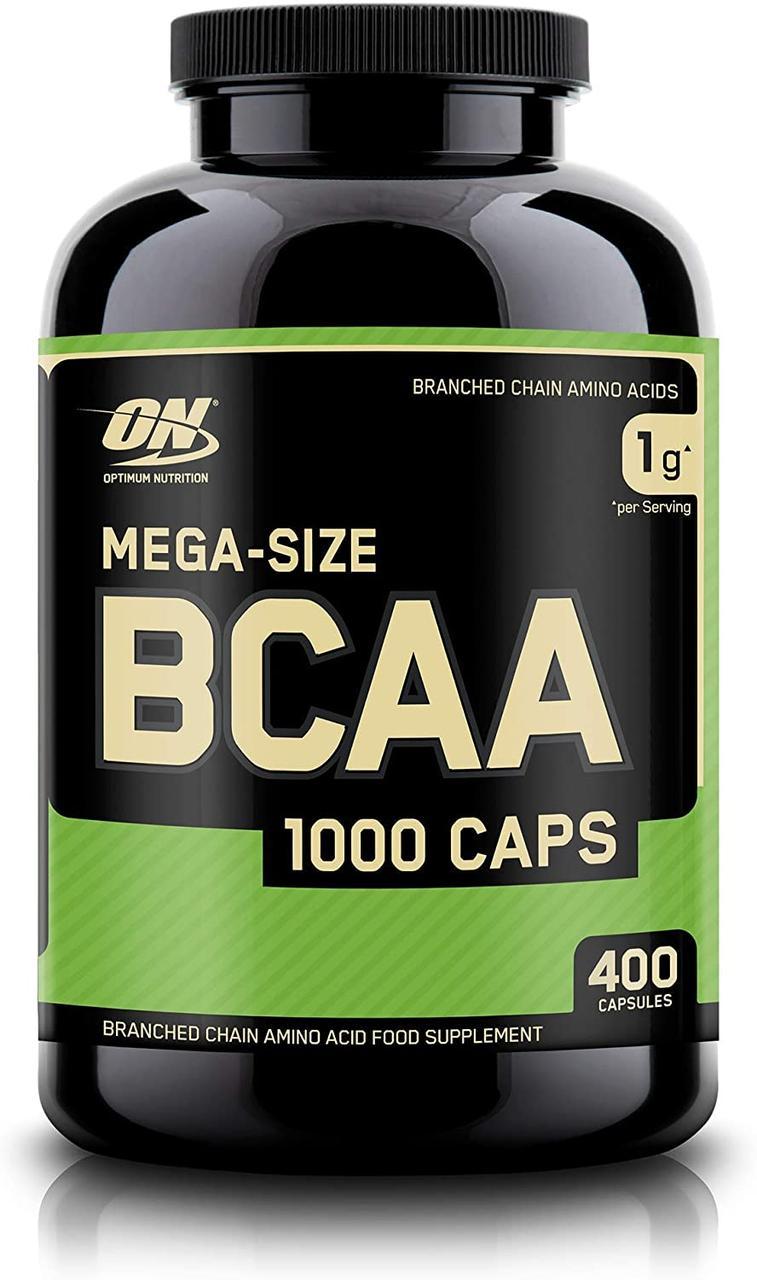 БЦАА Optimum Nutrition BCAA 1000 (400 капсул) оптимум Нутришн