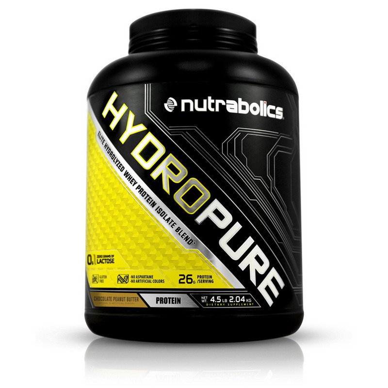 Сироватковий протеїн ізолят NutraBolics Hydro Pure (2.04-2.25 кг) нутраболік гідро пул Chocolate