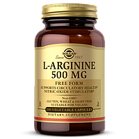 Л-Аргинин Solgar L-Arginine 500 mg (100 капс) солгар