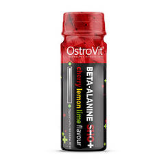 Бета аланін OstroVit Beta-Alanine Shot (80 мл) острови cherry lemon lime