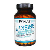 Лізин Twinlab L-Lysine (100 капс) твінлаб