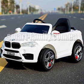 Дитячий електромобіль BMW (2 мотори по 25W, 2 акумулятори, MP3) Baby Tilly FL1538 (T-7830) EVA WHITE Білий