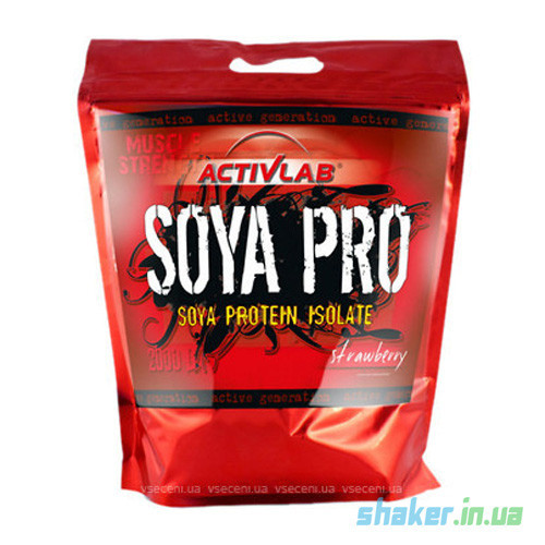 Соєвий протеїн ізолят Activlab Soja Pro (2 кг) актівлаб соя про ваніль