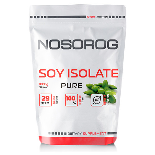 Соєвий протеїн ізолят Nosorog Soy Isolate 1000 г (NOS1195-02)