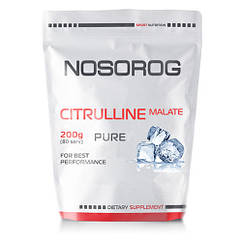 Л-Цитруллин малат NOSOROG Citrulline Malate (200 г) носоріг без добавок