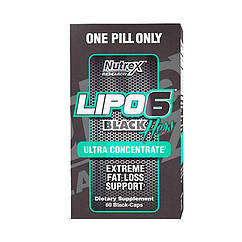 Жиросжигатель Nutrex Lipo 6 Black Hers Ultra concentrate (60 таб) нутрекс ліпо 6 блек Хербс