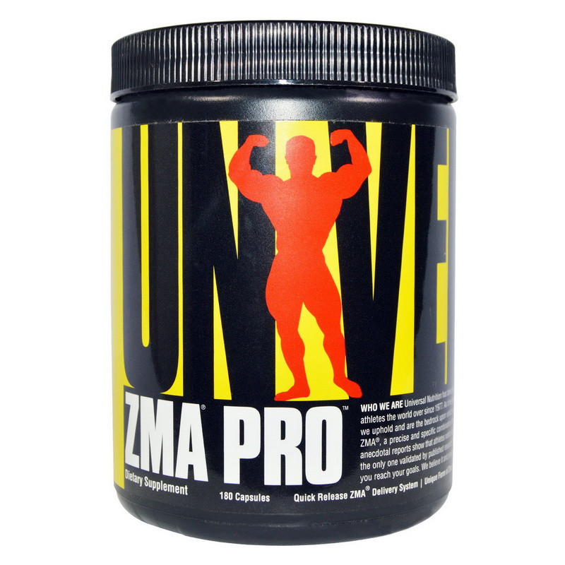 Бустер тестостерона Universal ZMA Pro (180 капс) юниверсал зма - фото 1 - id-p1087635710