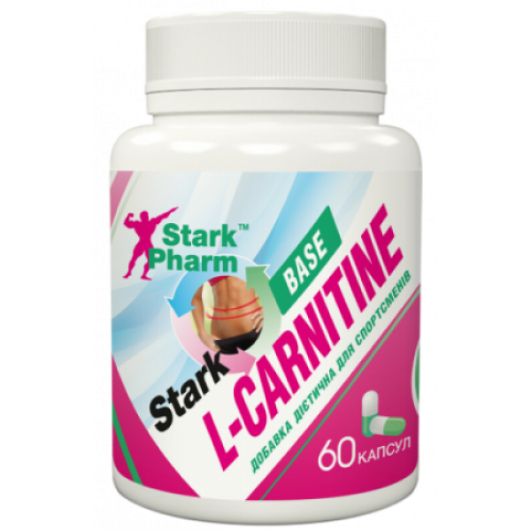 Л-карнітин Stark Pharm Stark L-carnitine 500mg - 60caps Старк фарм