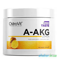 L-аргинин альфа-кетоглютарат OstroVit A-AKG (200 г) аакг остовит lemon