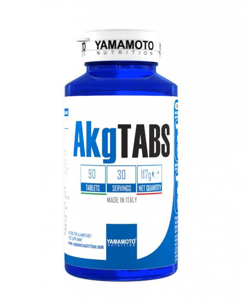L-аргинин альфа-кетоглютарат Yamamoto nutrition AKG TABS (90 таб) аакг ямамото нутришн - фото 1 - id-p1235139639