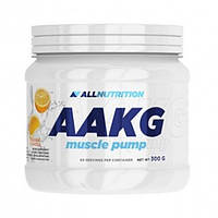 L-аргинин альфа-кетоглютарат AllNutrition AAKG Muscle Pump (300г) аакг алл нутришн Lemon