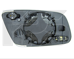 Вкладыш зеркала левый с обогревом A6 1997-00 C5