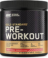 Предтреник Optimum Nutrition Pre-Workout gold standard (300 г) оптимумт нутришн fruit punch
